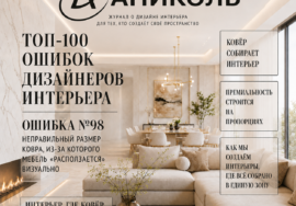 Топ-100 ошибок дизайнеров интерьера Ошибка №98