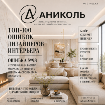 Топ-100 ошибок дизайнеров интерьера Ошибка №98