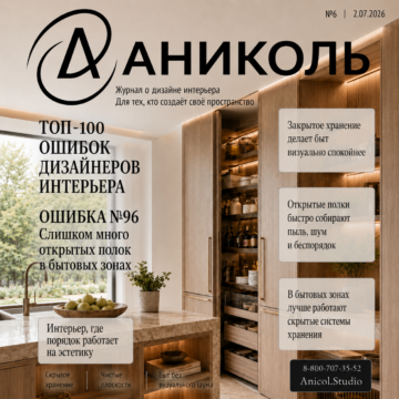 Топ-100 ошибок дизайнеров интерьера. Ошибка №96 - слишком много открытых полок в бытовых зонах